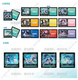 Kayou 110 Hatsune Miku Future Has You 2024 Concert Magnetic Badge Display - 6 pièces