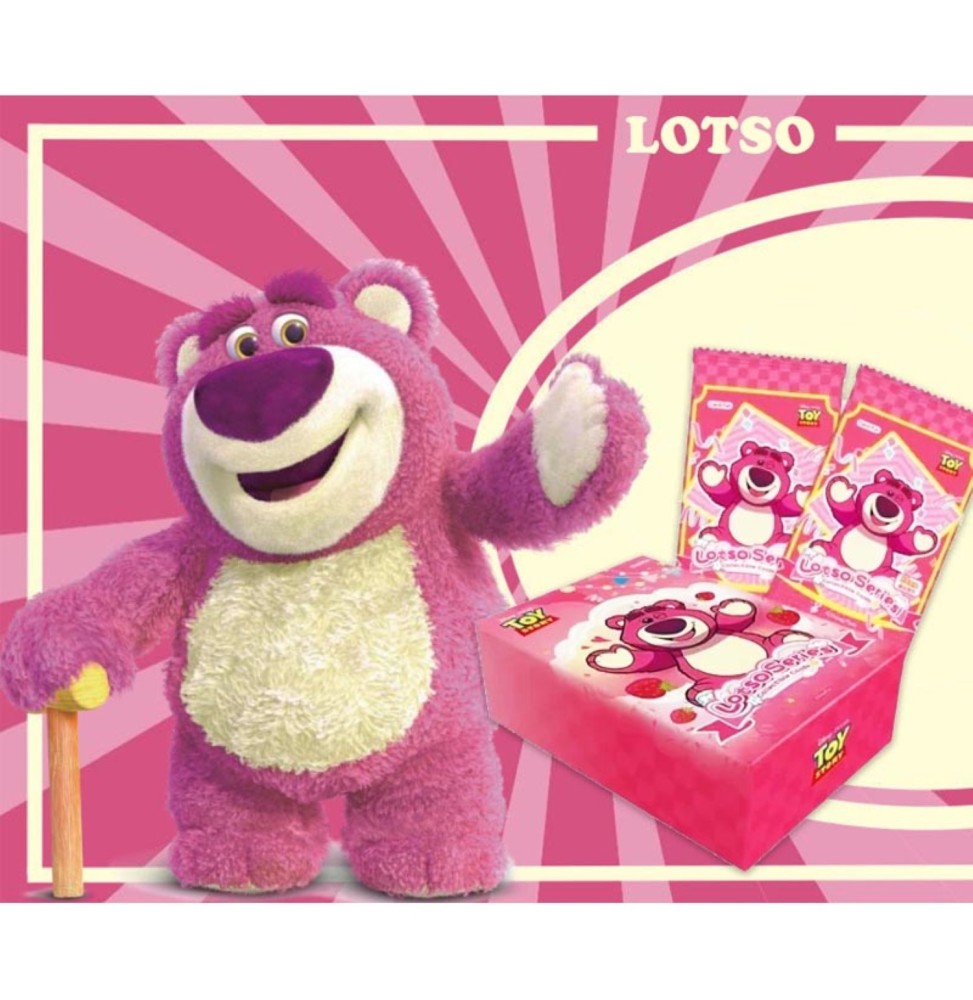 Cardfun Disney Lotso Series - Boîte de 10 Boosters de 4 Cartes