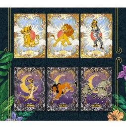 Cardfun Disney Le Roi Lion 30ème Anniversaire - Boîte de 10 Boosters de 4 Cartes