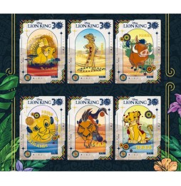 Cardfun Disney Le Roi Lion 30ème Anniversaire - Boîte de 10 Boosters de 4 Cartes