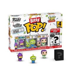 Funko Bitty Pop ! Disney Toys Story - Buzz, Zurg, Alien + Mystery 1,2cm