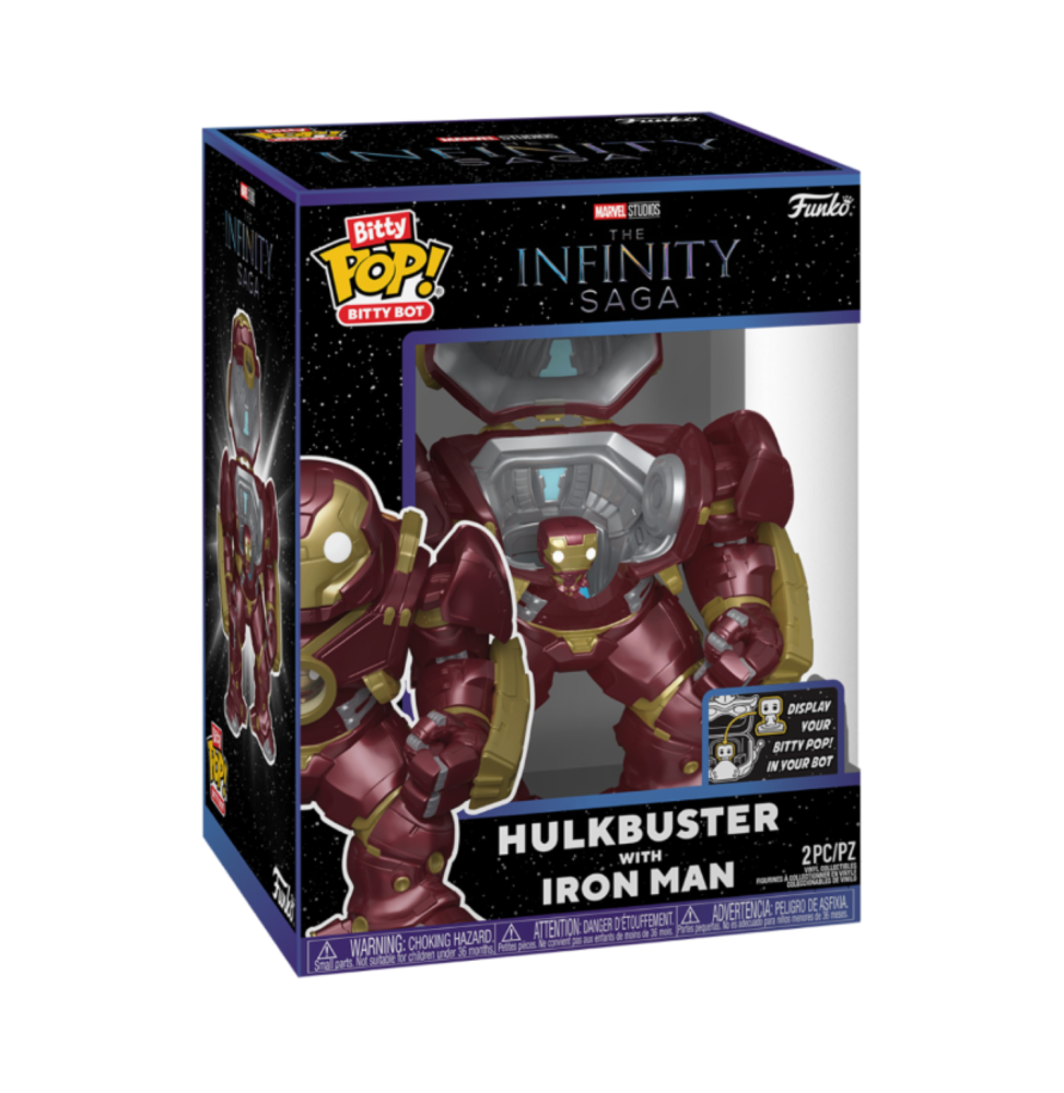 Funko Pop ! Marvel - Hulkbuster & Bitty Bots Iron-Man 15cm