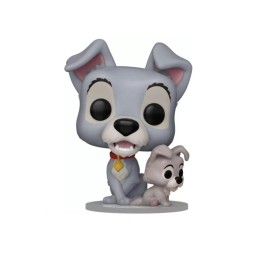 Funko Pop ! Disney La Belle et le Clochard - Tramp & Puppy 9cm