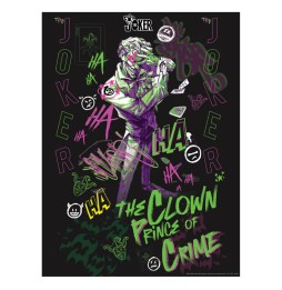 Golden Poster DC : Joker The Clown Prince of Crime