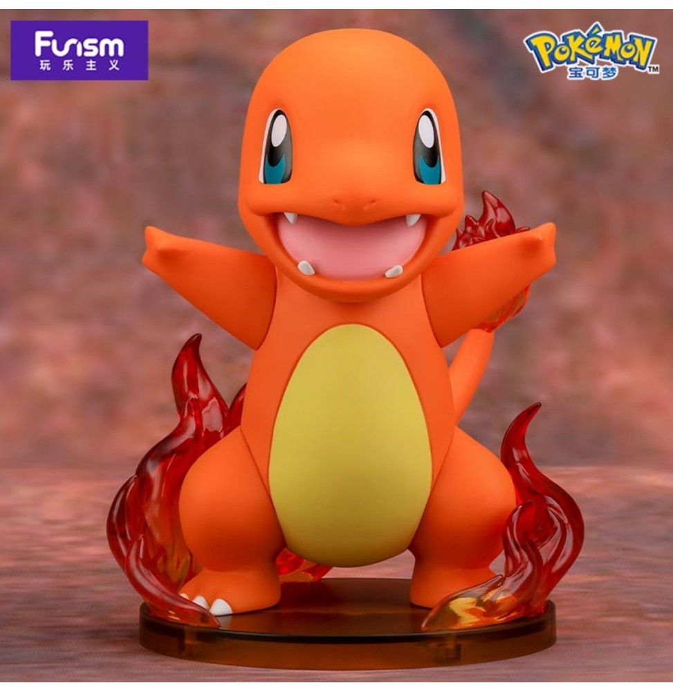 Figurine Pokémon Funism Prime : Charmander (Salamèche) - 20 cm