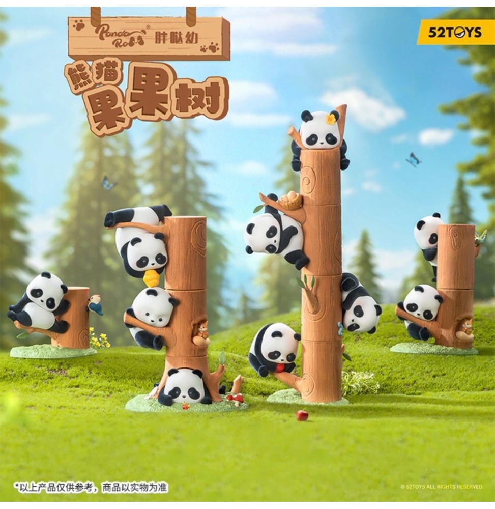 Pandaroll 52Toys Mystery Blind Box Fruit Tree Climbing