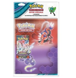 Portefolio Pokémon Shimmering Skyline + 1 Booster Mascarade Crépusculaire