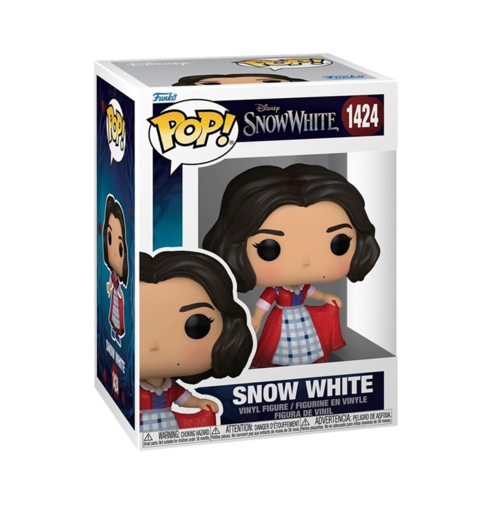 Funko Pop ! Disney Blanche Neige Live Action - Blanche Neige Robe Plaid