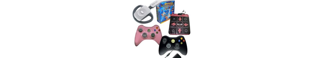 Catégorie Accessoires Xbox 360 - FOXCHIP : Adaptateur WIFI XBOX360 NXE , Manette sans fil XBOX360 , Cable RGB XBOX360 , High Spe