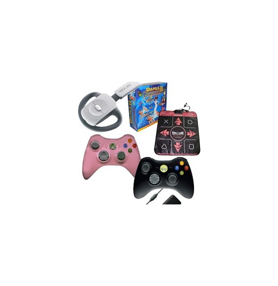 Catégorie Accessoires Xbox 360 - FOXCHIP : Adaptateur WIFI XBOX360 NXE , Manette sans fil XBOX360 , Cable RGB pour XBOX 360 , Hi