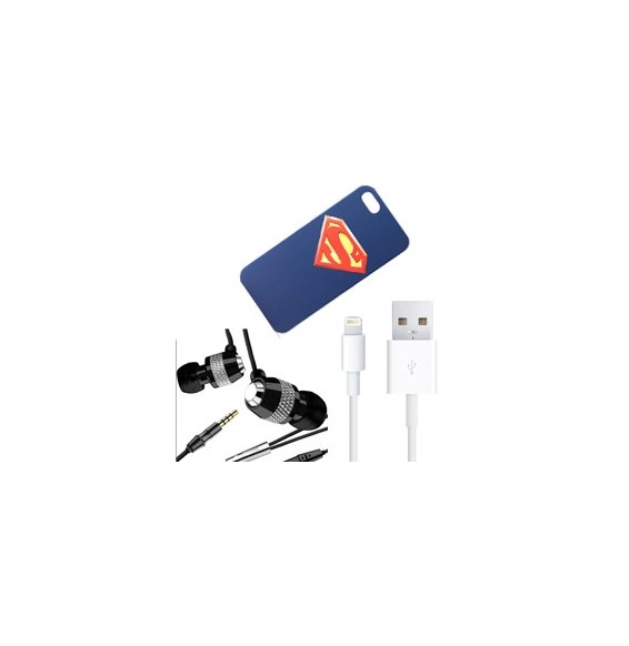 Catégorie Accessoires iPhone 6 - FOXCHIP : Cable iPhone 5 UnderControl Rose 1m , Cable iPhone 5 UnderControl Bleu 1m , Cable iPh